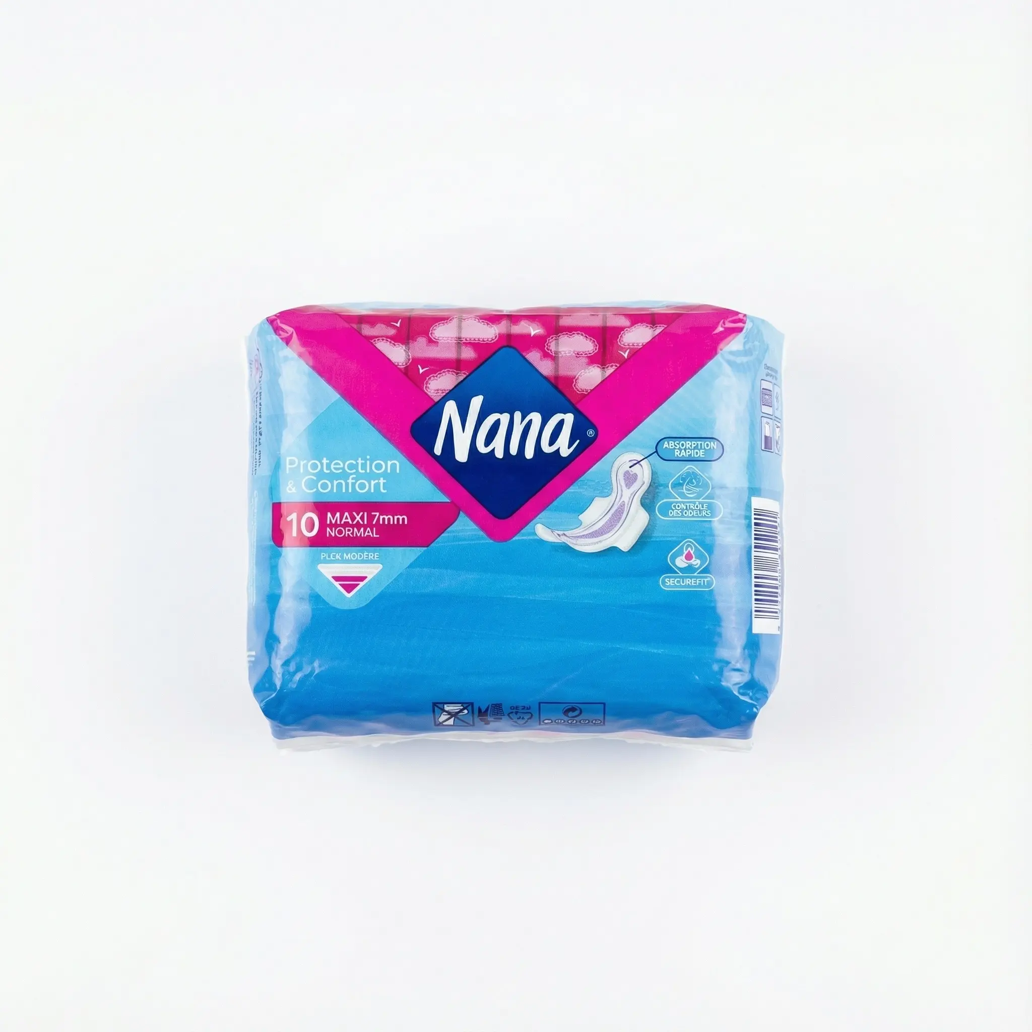paquet de serviettes hygiéniques Nana maxi normal